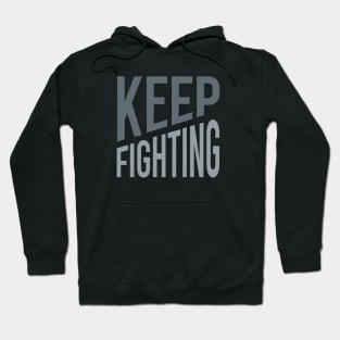 Boxer Motivation Keep Fighting Hoodie